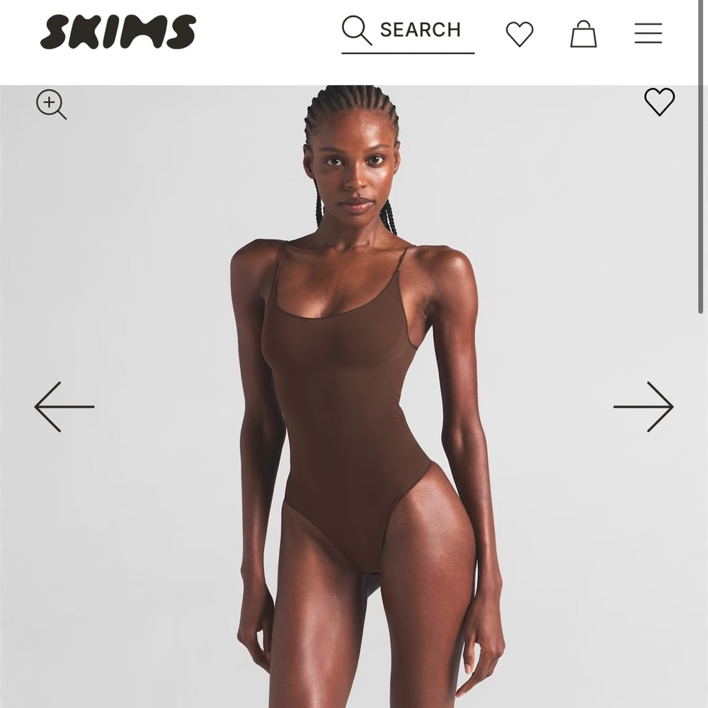 NWT SKIMS Cocoa Bodysuit